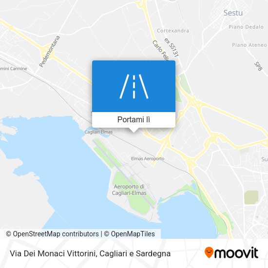 Mappa Via Dei Monaci Vittorini