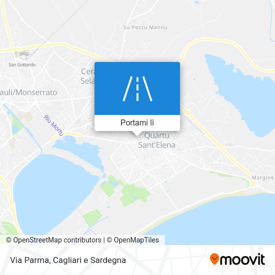 Mappa Via Parma