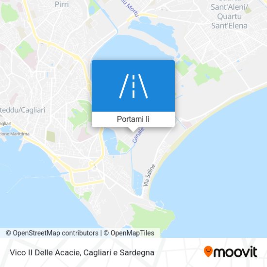 Mappa Vico II Delle Acacie
