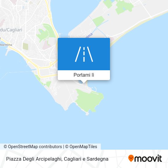 Mappa Piazza Degli Arcipelaghi