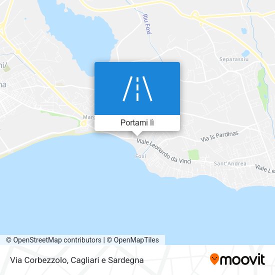 Mappa Via Corbezzolo
