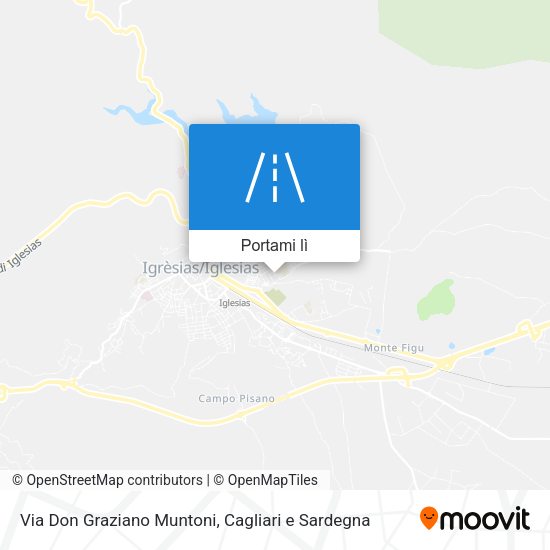 Mappa Via Don Graziano Muntoni