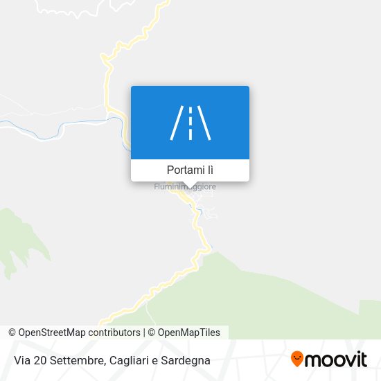 Mappa Via 20 Settembre