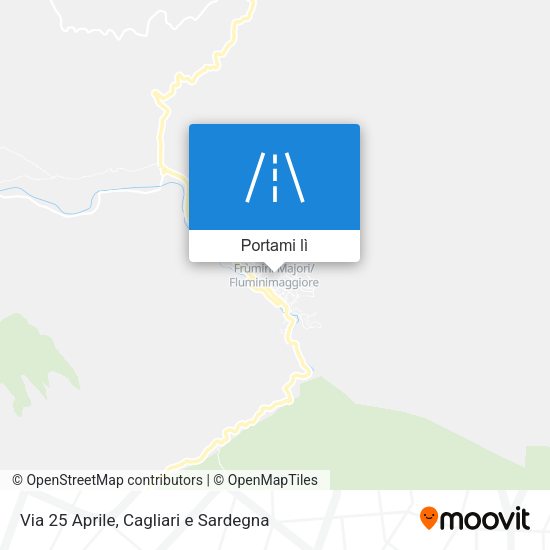 Mappa Via 25 Aprile
