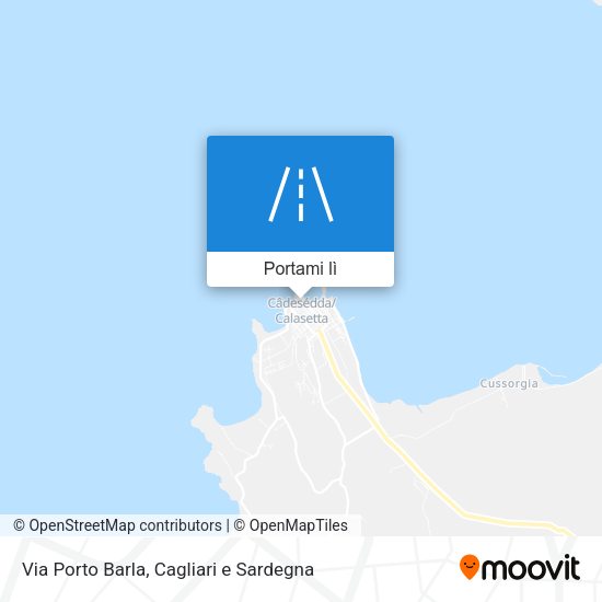 Mappa Via Porto Barla