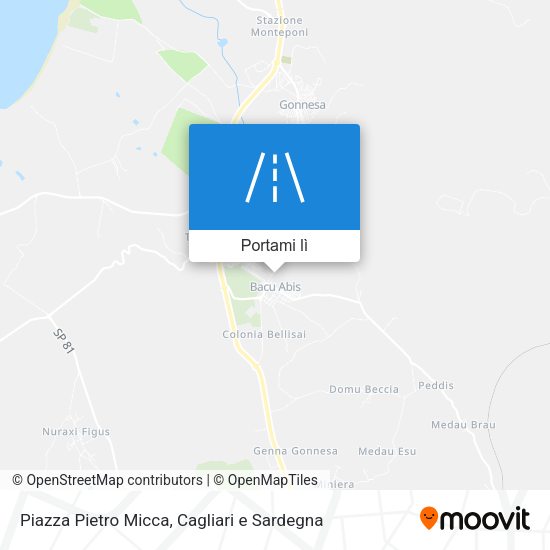 Mappa Piazza Pietro Micca
