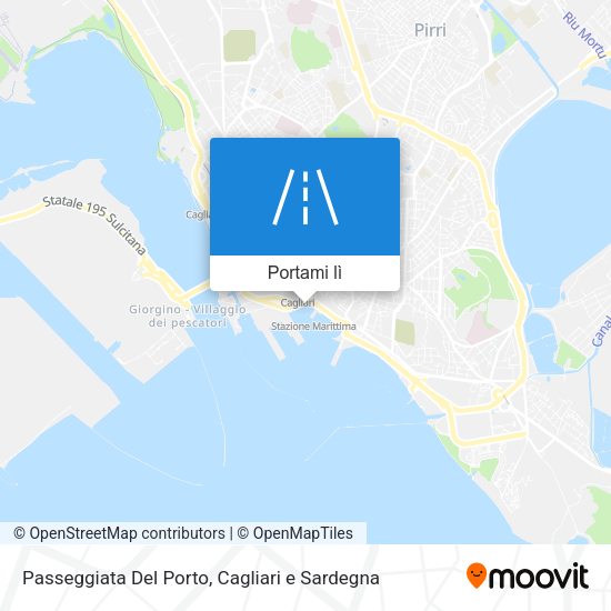 Mappa Passeggiata Del Porto