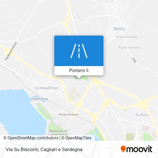 Mappa Via Su Bisconti