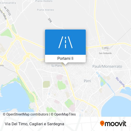 Mappa Via Del Timo