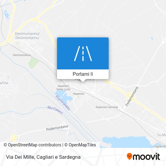 Mappa Via Dei Mille