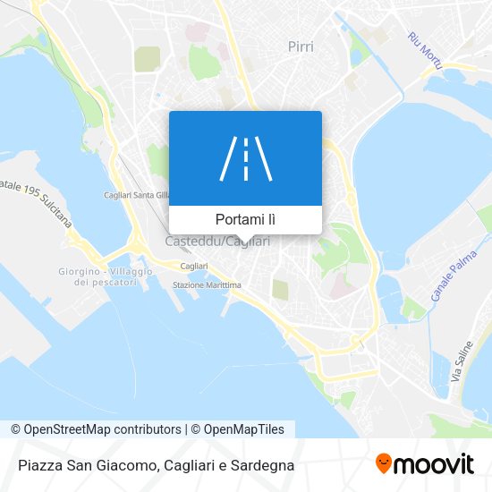Mappa Piazza San Giacomo