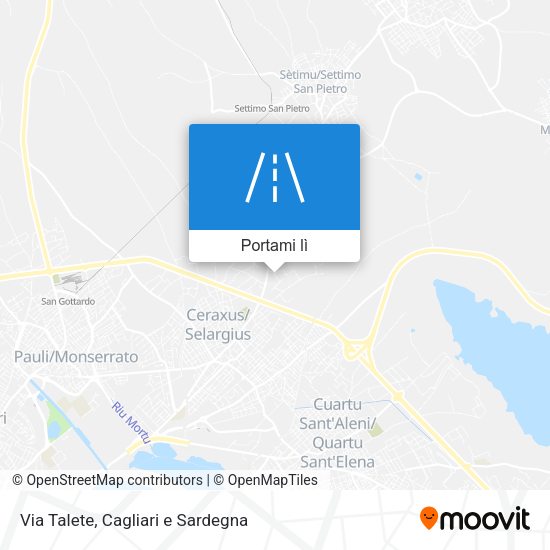 Mappa Via Talete