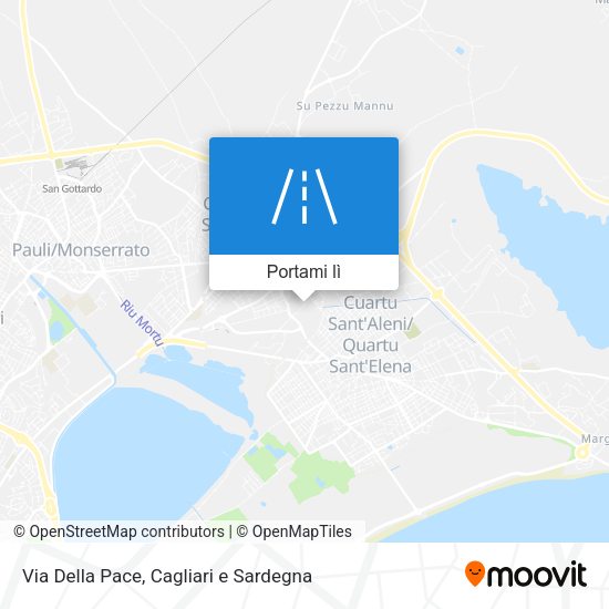 Mappa Via Della Pace