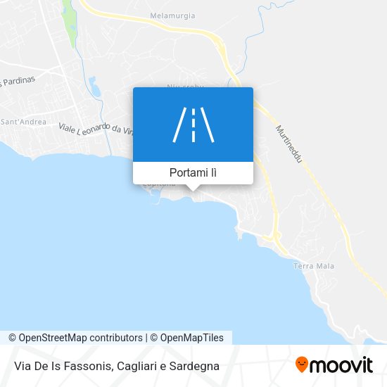 Mappa Via De Is Fassonis