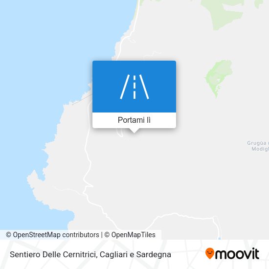 Mappa Sentiero Delle Cernitrici