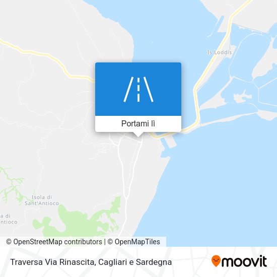 Mappa Traversa Via Rinascita