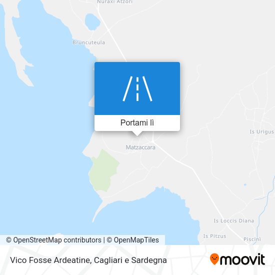 Mappa Vico Fosse Ardeatine