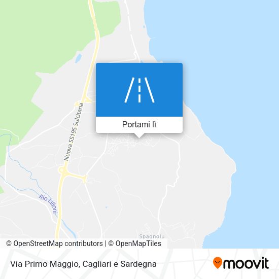 Mappa Via Primo Maggio