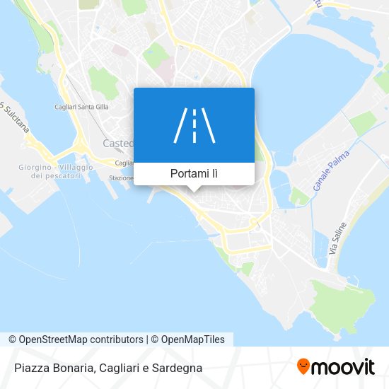 Mappa Piazza Bonaria