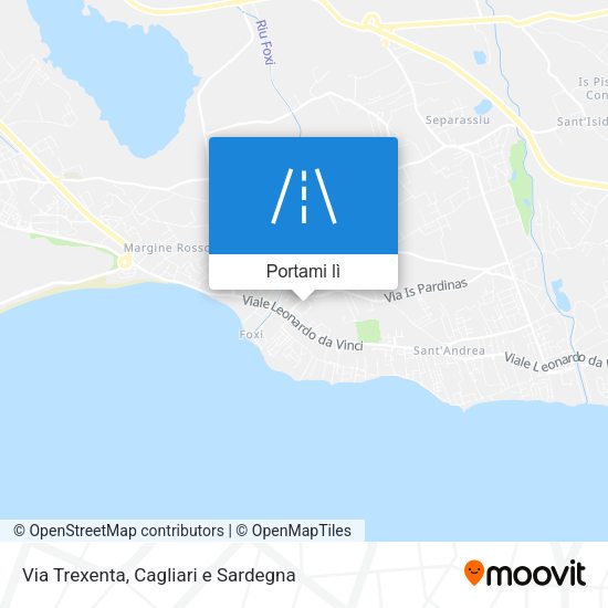Mappa Via Trexenta