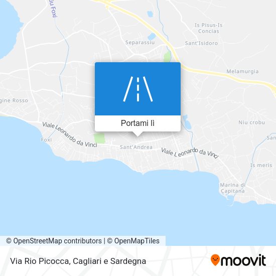 Mappa Via Rio Picocca