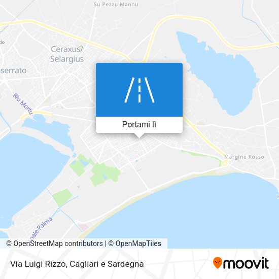 Mappa Via Luigi Rizzo