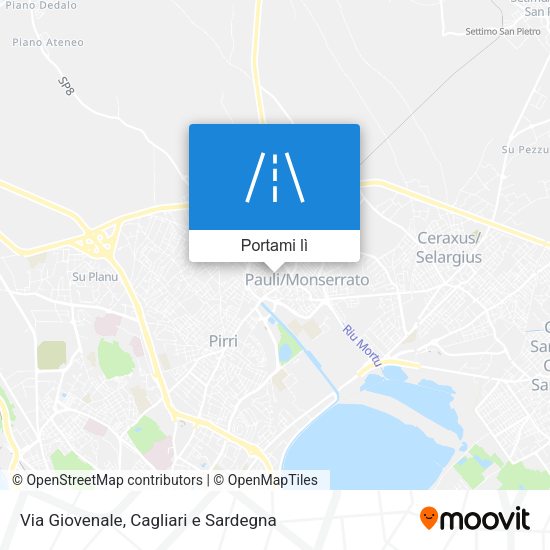 Mappa Via Giovenale