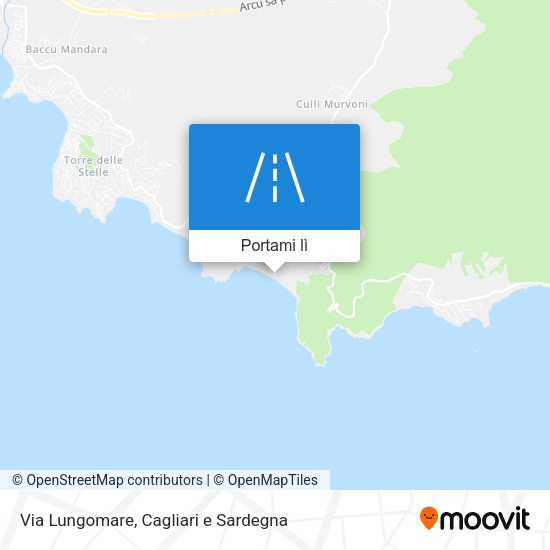 Mappa Via Lungomare