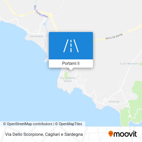 Mappa Via Dello Scorpione