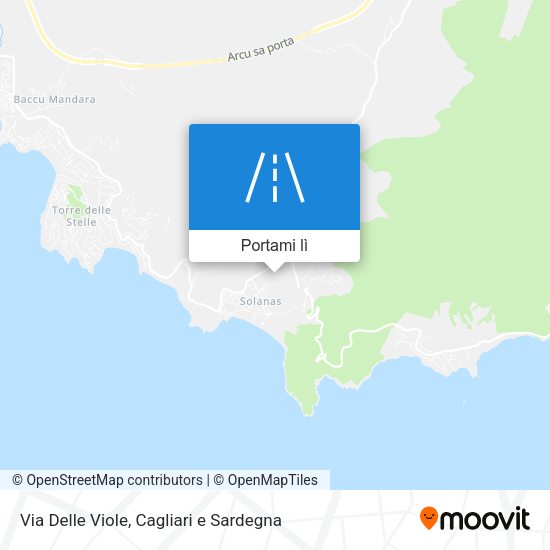 Mappa Via Delle Viole