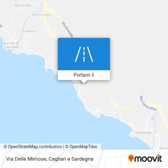 Mappa Via Delle Mimose
