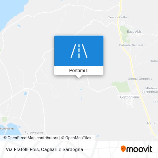 Mappa Via Fratelli Fois