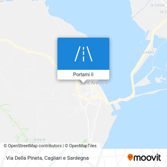 Mappa Via Della Pineta