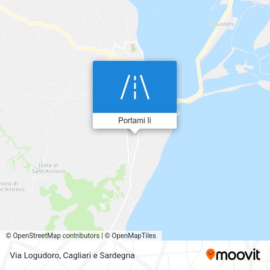 Mappa Via Logudoro