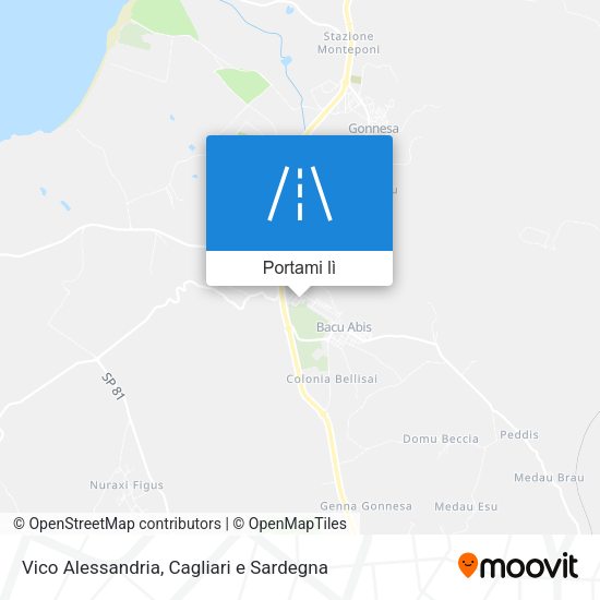Mappa Vico Alessandria