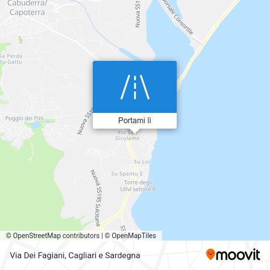 Mappa Via Dei Fagiani
