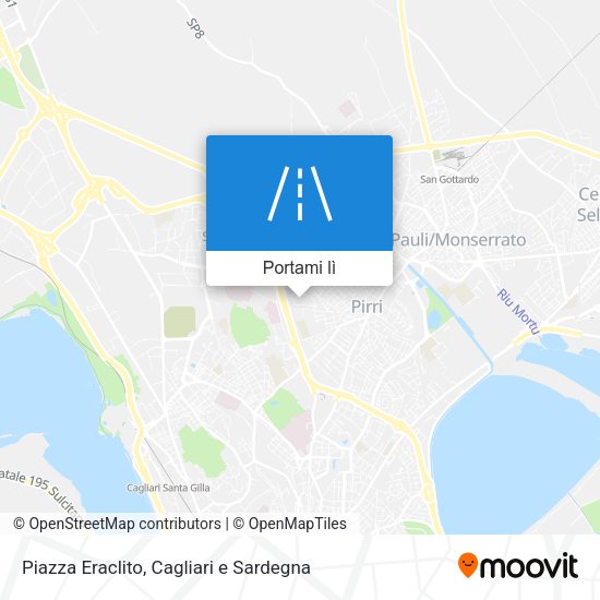 Mappa Piazza Eraclito