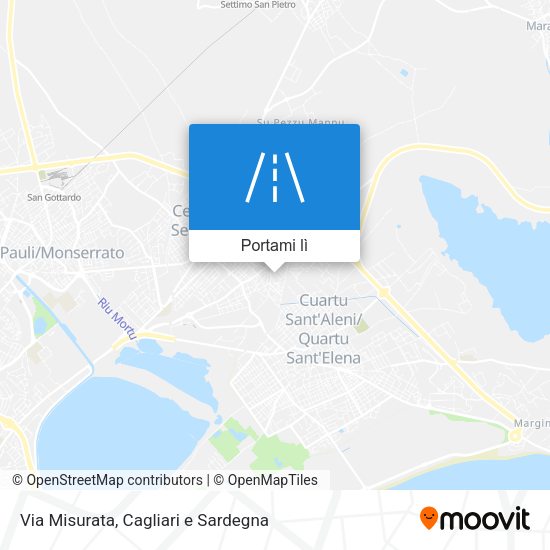Mappa Via Misurata