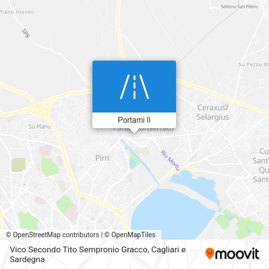 Mappa Vico Secondo Tito Sempronio Gracco