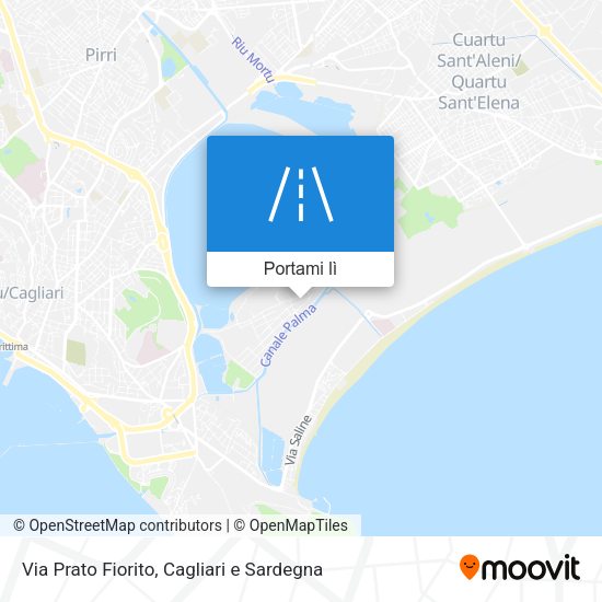 Mappa Via Prato Fiorito