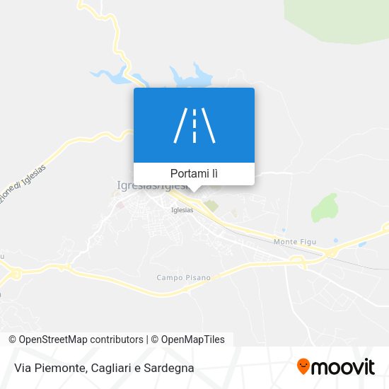 Mappa Via Piemonte
