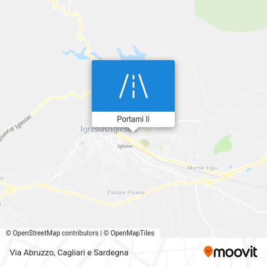 Mappa Via Abruzzo