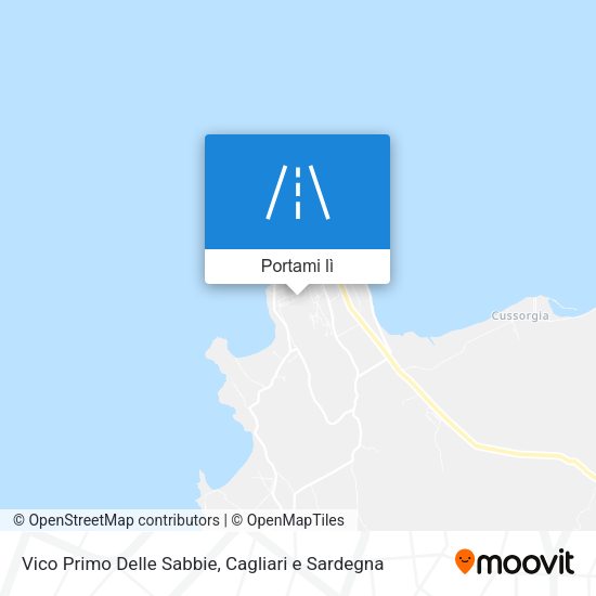 Mappa Vico Primo Delle Sabbie