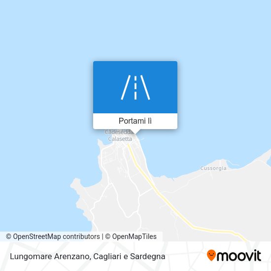 Mappa Lungomare Arenzano