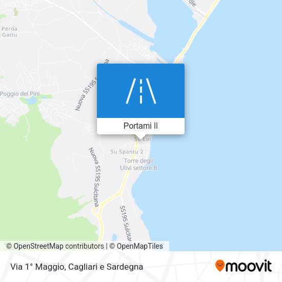Mappa Via 1° Maggio