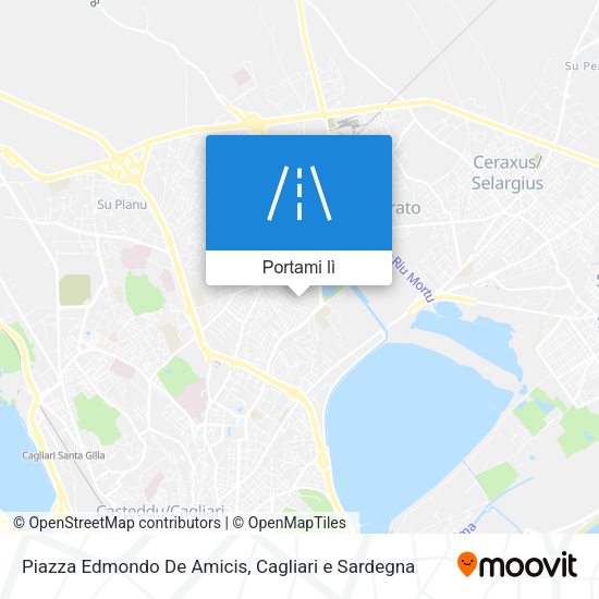 Mappa Piazza Edmondo De Amicis
