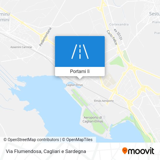 Mappa Via Flumendosa