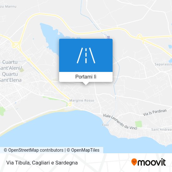 Mappa Via Tibula