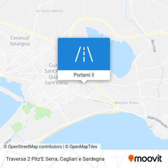 Mappa Traversa 2 Pitz'E Serra