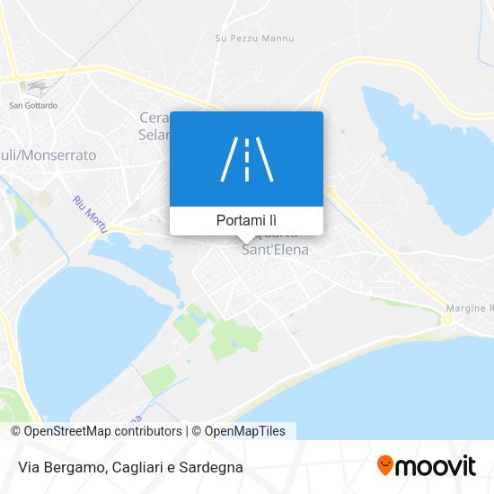 Mappa Via Bergamo
